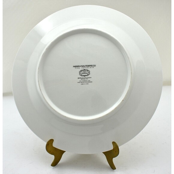 Merry Masterpieces Christmas Plate & Mug Black Tie Optional Michelangelo David - Picture 2 of 10